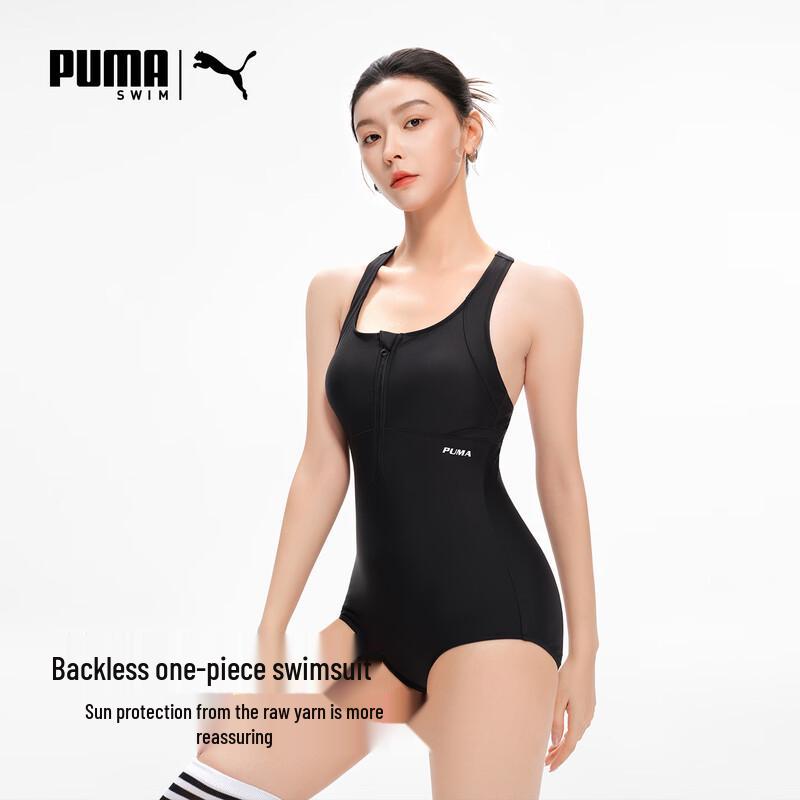 Puma Women s Athletic One-Piece Swimsuit XL