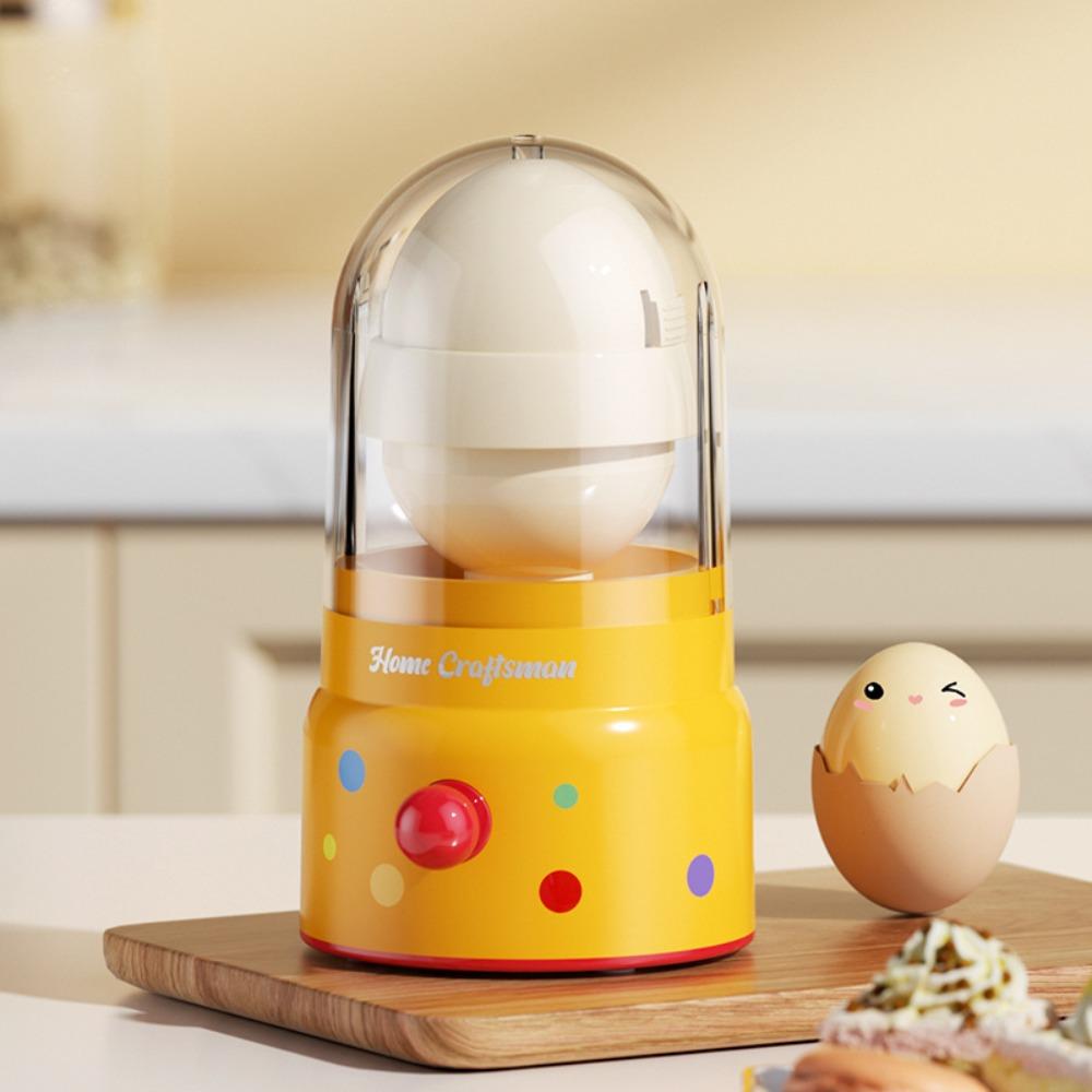 New Manual Egg Shaker Multifunctional without Breaking the Eggs Egg White Yolk Mixer Egg Yolk Albumen Blender Egg Tools жёлтый