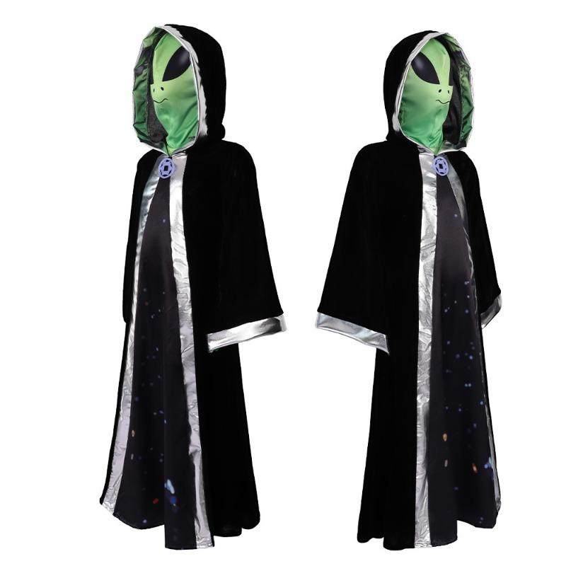 ET Green Alien Tights Onesie Halloween Child Adult Character Costume