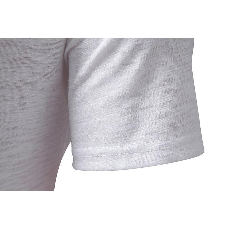 Mens Plain Short Sleeve Henley T Shirt Summer Casual Pullover Loose Top Blouse