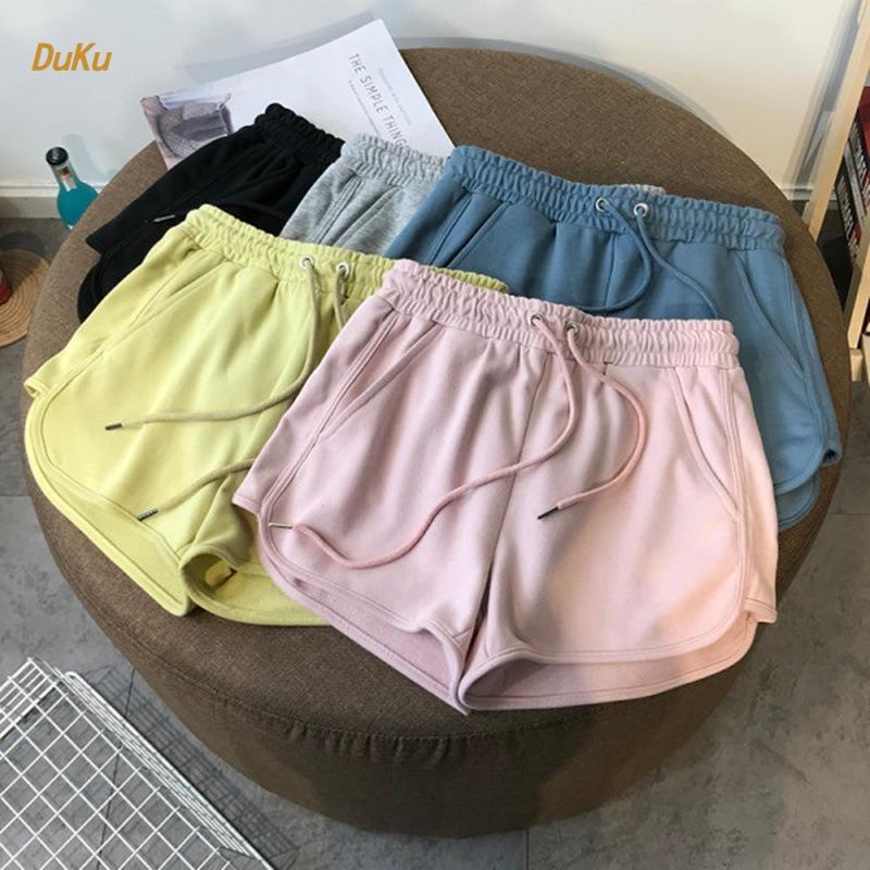 Shorts Women's Summer Loose Korean Version of High Waist Sports Leisure Wide Leg Home Yoga Pajama Pants