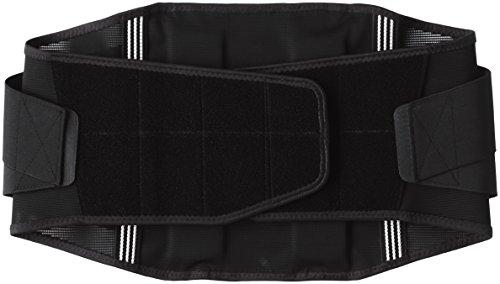 Mizuno Bio Gear Lumbar Support (1 piece) for Lumbar Support, Stabilization, and Protection, Unisex, K2JJ5B72, Black, Size L