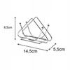 Metal Triangle Napkin Holder, Chrome