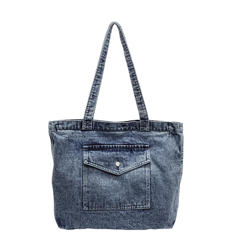Fashion Luxury Women's Shoulder Bag High Quality Denim Fabric Women's Tote Bags Large Capacity Multi Functional Women‘s Handbags