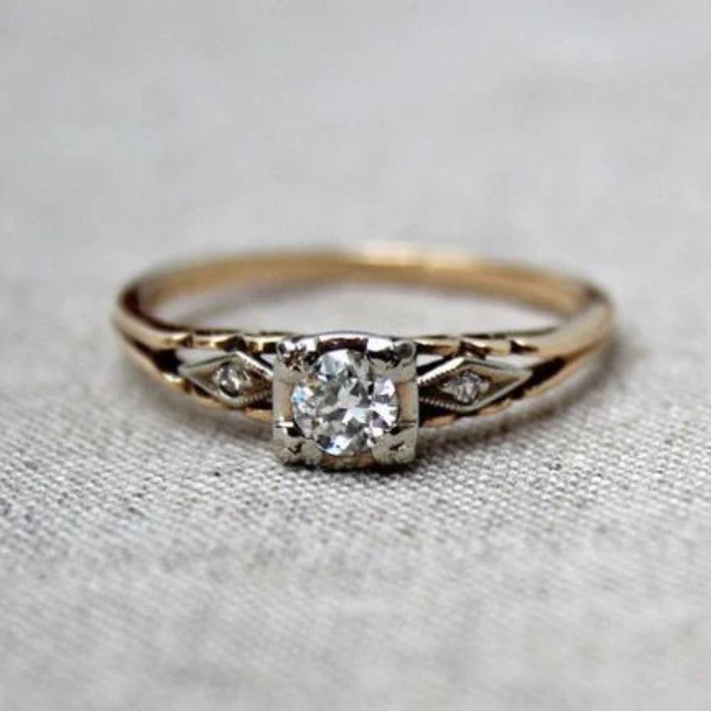 Luxury Vintage Rings New Arrivals Women's Ring Female Wedding Jewelry Accessories Gifts