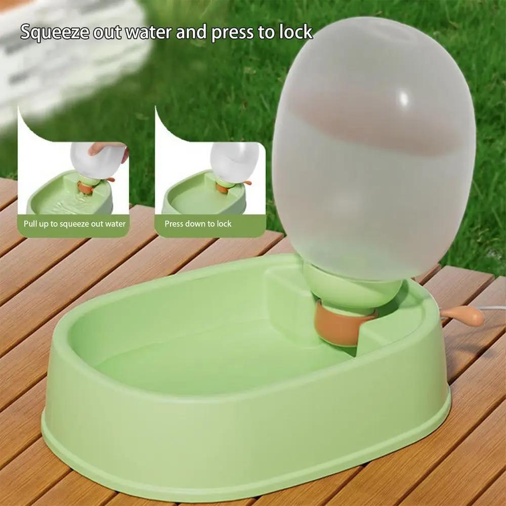 

Leak-Proof Dog Water Drinking Cup Water Container Puppy Drinking Bottle Outdoor синій