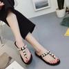 Pearl Flat Women Beach Flipflops Slippers Summer Antiskid Cozy Sandals Shoes