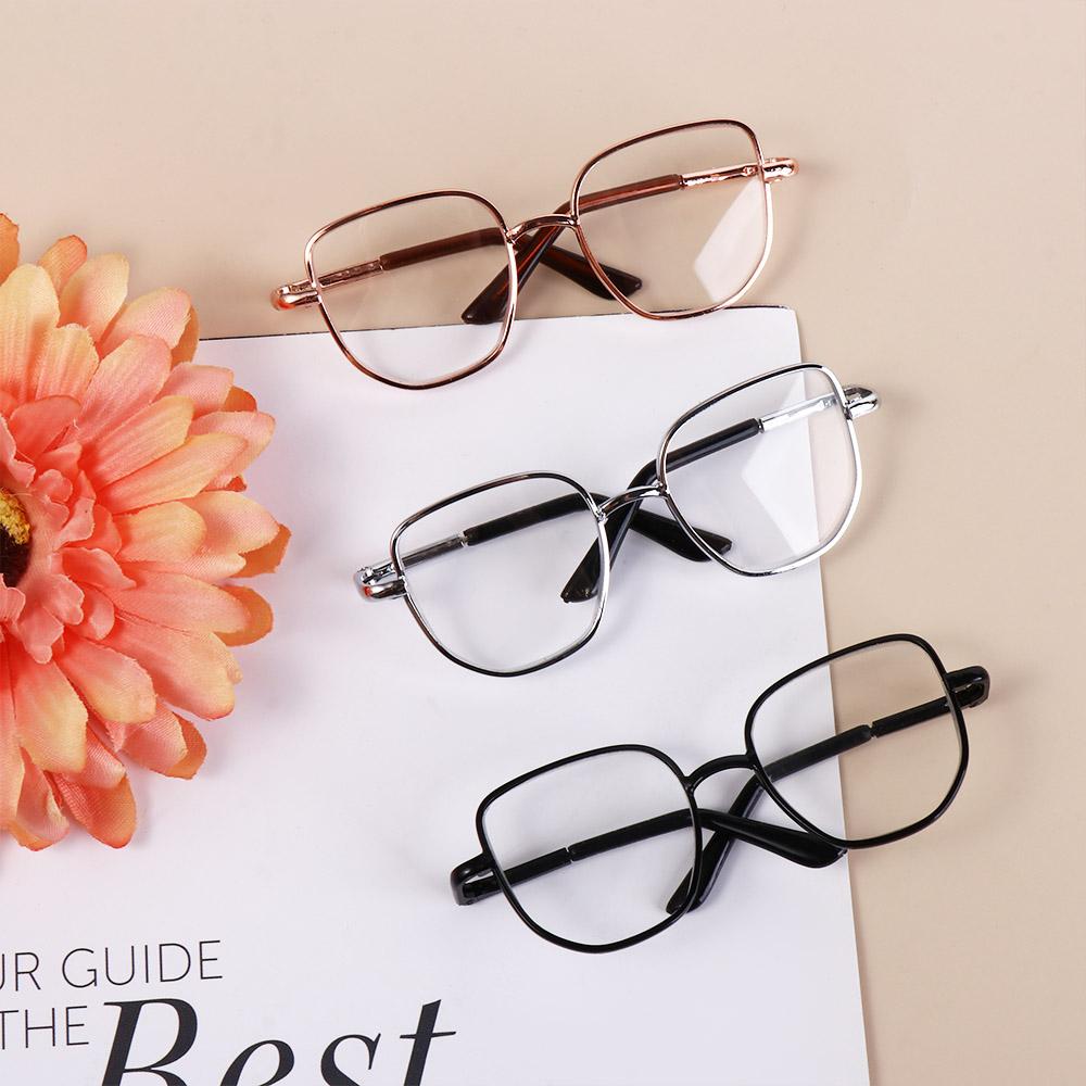 Lovely Preppy Cotton Doll‘s Glasses Soft Cotton Doll Eyeglasses Idol Plush Doll Glasses  BJD