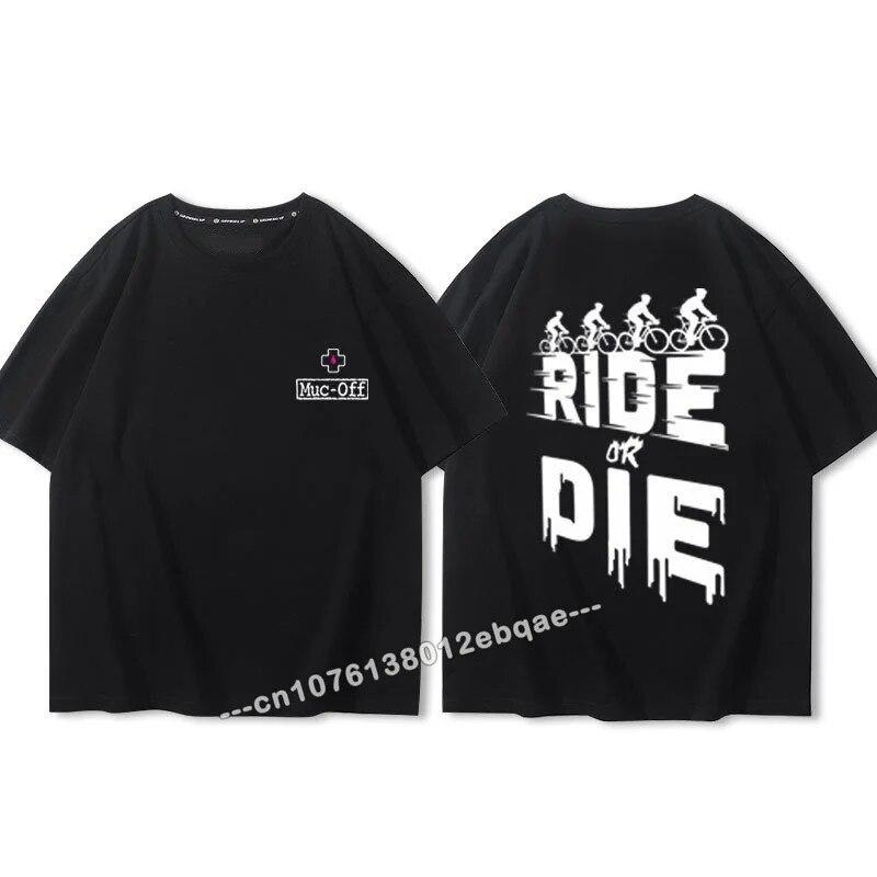 Ride Or Die Letter Print Bavlněné tričko Móda Značka Krátký rukáv Topy Unisex Ženy Léto 2023 Nová cool trička Volné Unisex oblečení