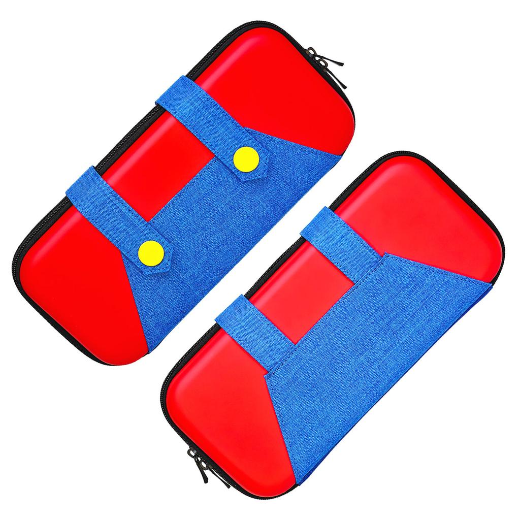 Game Console Storage Bag ,Shockproof Travel Bag With 10 Game Card Slots , Water ,Resistant Adjustable Strap ,