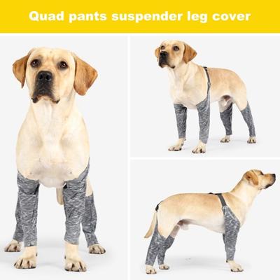 Yousheng Dog Leggings Washable Dog Leg Sleeves To Prevent Licking Waterproof Dog Front Back Leg Protector Surgery Recovery Suit for Dogs