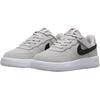 Nike Force 1 Low LV8 EasyOn Rutschfest Verschleißfest Niedrig geschnitten Kinder Skateboard Schuhe Grau/Weiß/Schwarz Kinder Sneaker FZ1010-001
