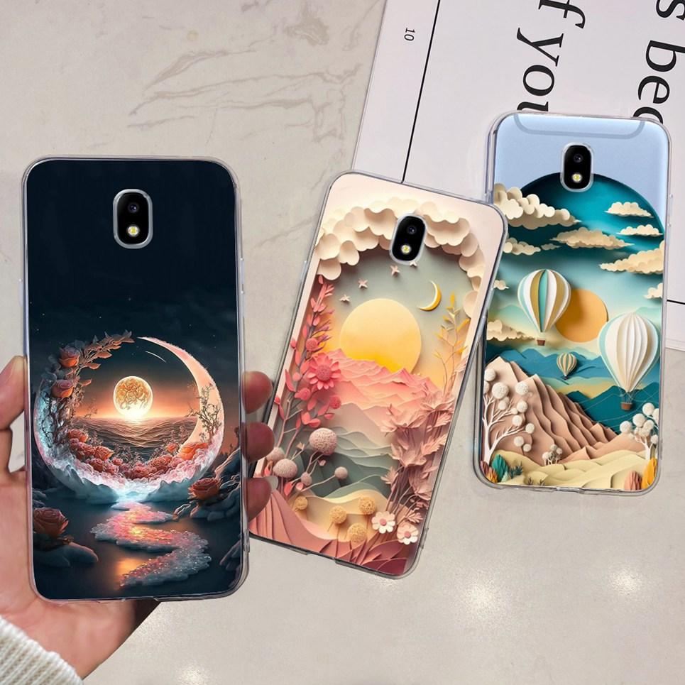 For Samsung Galaxy J5 2017 2016 2015 Case Samsung J5 Prime Back Cover Cartoon Cool Style Animals Girly Soft TPU Silicone Bumper