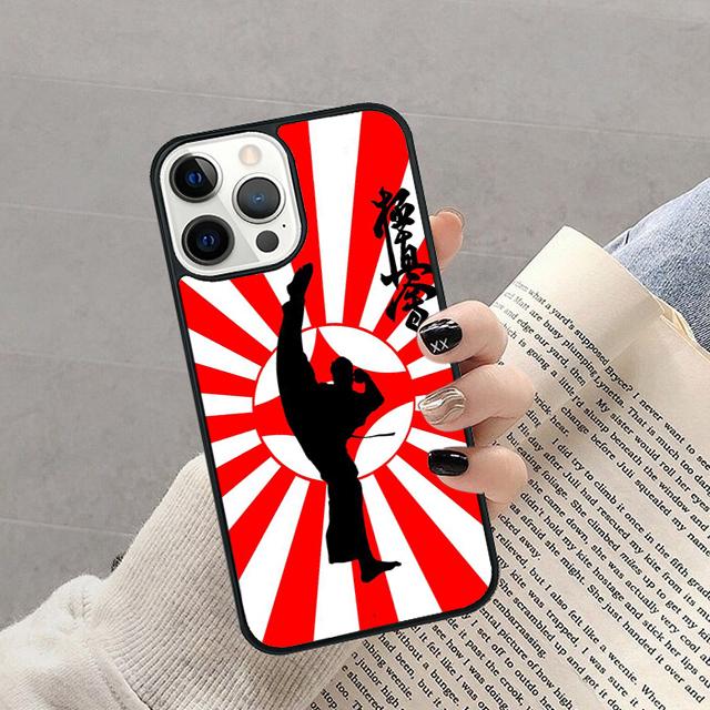 Oyama Kyokushin Karate Phone Case For iPhone 17 Air 16 pro max 15 14 plus 12 13 Soft Bumper Shell Cover coque