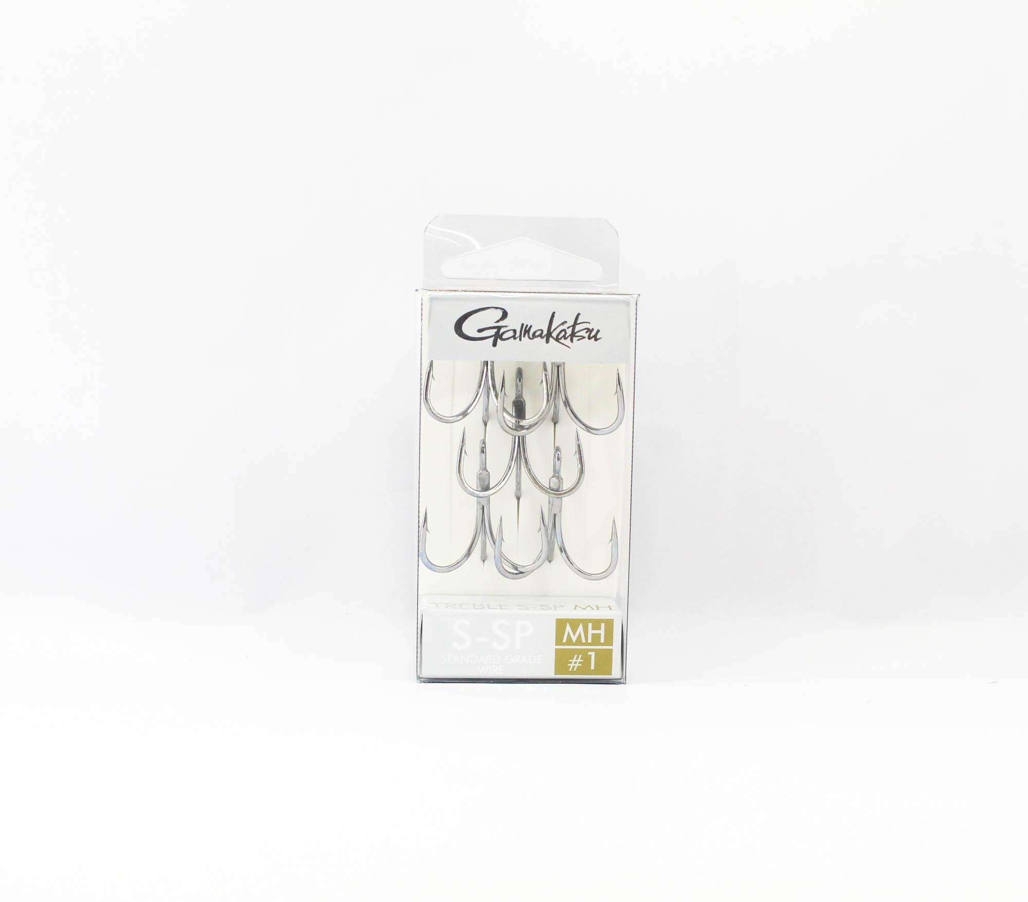 Gamakatsu 68959 Treble Hook S-SP MH Size 1 (3384)