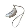 Coin Wallet Cute Croissant Design Niche Mini Concave Crossbody Lipstick Earphones Small Bag