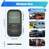 Vertical Sliding Black RV Window 12x22 inch Aluminum Frame with Insect Screen for Camper Trailer