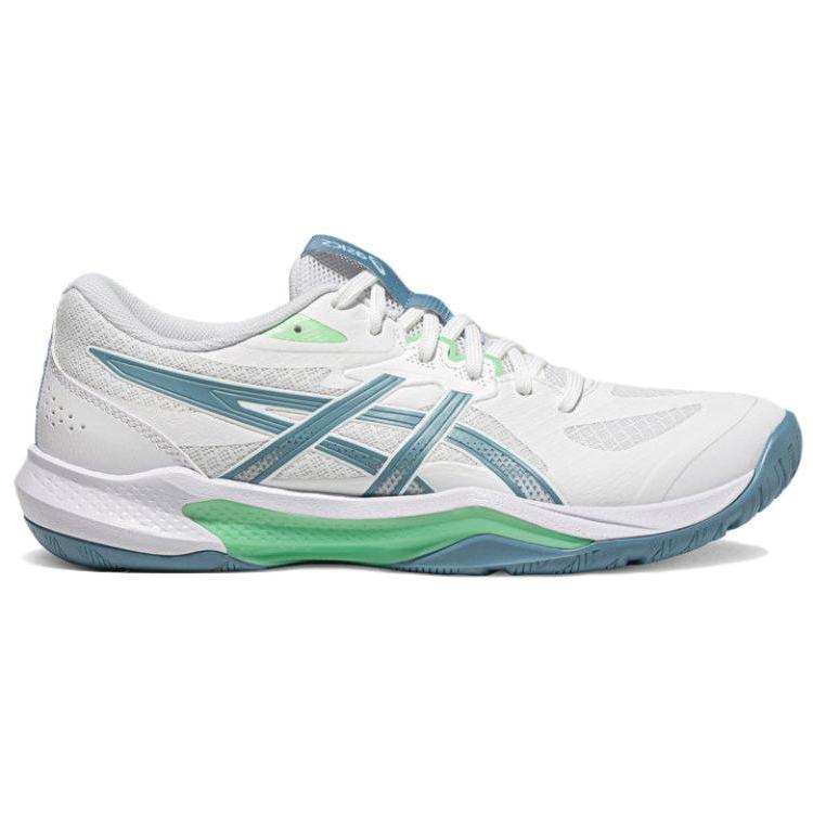 Asics Gel-Tactic 13 Stability Low-Top Volleyball Shoes Men Sneaker White Green 1071A114-102