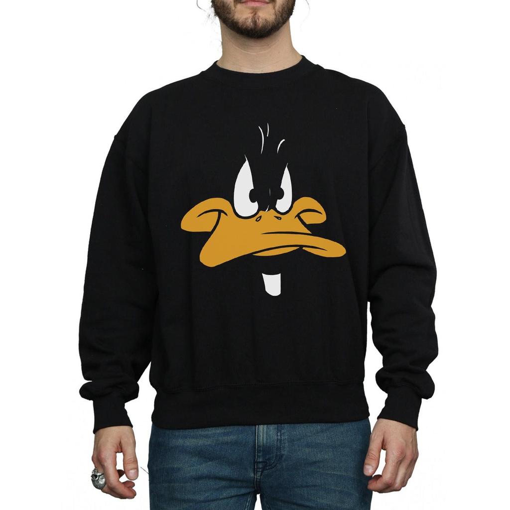 Looney Tunes Pánská mikina Daffy Duck Face