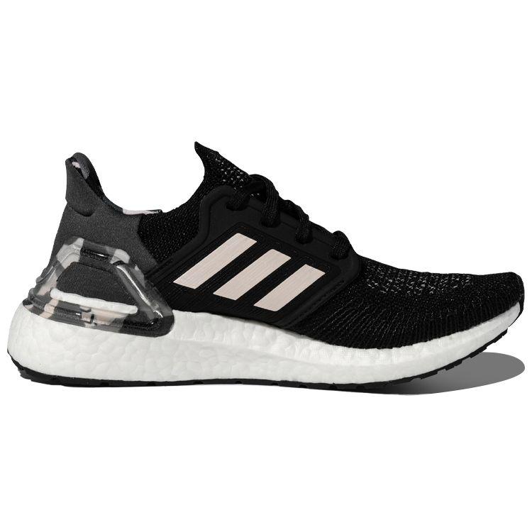 Adidas Ult Anti-Twist Fabric Non-Slip Shock Absorption Low-Top Marathon Running Shoes Women Running Shoes Light-Pink Black H67284