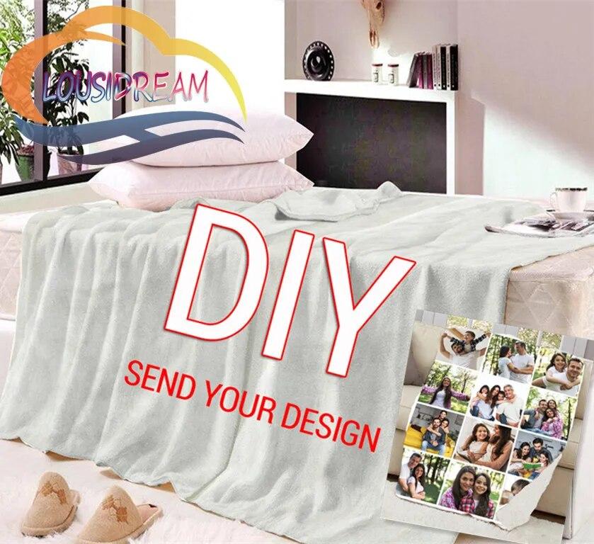 Sports ball Blanket Print All Season Lightweight Plush Cozy Super Soft Luxury Couch Sofa Bed Blanket{Customize your picture}