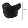 Winter-Sturmhaube aus Fleece, wärmende Motorrad-Gesichtsmaske, atmungsaktive Halb-Skimaske, Schal, Motorrad-Rad-, Fahrrad-Biker-Maske