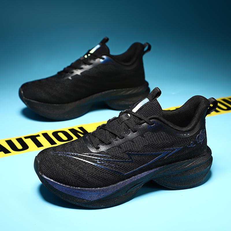 Spring and summer running shoes carbon board really burst sole primary and secondary school students youth sports shoes physical education class long-