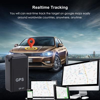 Mini GPRS LBS Tracker GF07 Magnetisches Auto-Motorrad-Anti-Lost-2G-GSM-Lokal-Tracker-Gerät mit Echtzeit-Tracking-Fernbedienung