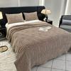 Luxurious Single - Layer Taffeta Blanket Flanged Edge for Naps and Sofa Cover with Feature