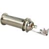 Switchcraft 152B 1/4-Inch Stereo TRS Deep Panel Jack with Washer and Nut, Nickel Finish