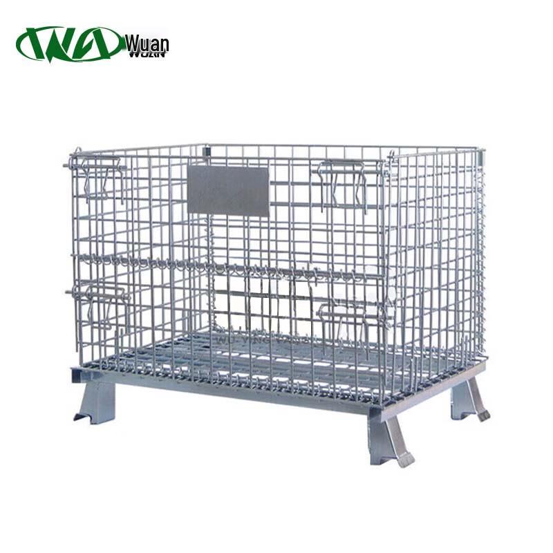 Foldable Storage Cage with Wheels