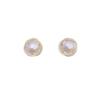 No Pierced Earrings, Natural Freshwater Pearl Stud Earrings, Female Elegance, Agate Earrings, No Pierced Exquisite Earrings.