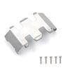 Aluminiumlegering Växellåda Base Skid Protection Plate Chassi Pansarbyten för 1/24 Axial SCX24
