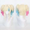 Blue Short Full Anime Character Cosplay Wig with Wig Perfect for Comic Market School Cultural Stage and Costumes Gold, Pink, Wig, Wig, Heat-Resistant