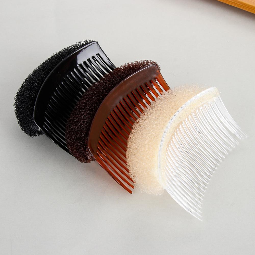 Women Fashion Fluffy Sponge Clip Stick Hair Accessories Hair Styling Bun Maker Hair Braid Tool