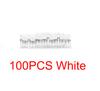100pcs Solder Seal Wire Connectors Heat Shrink Solder Seal Butt Connectors Electrical Terminals Insulated Waterproof Copper Wire