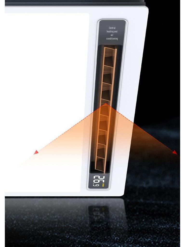 Shenhua Smart Recessed Ceiling Bath Heater with Light and Dual Motor Blades