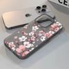 Plum Blossoms Soft Phone Case For IPhone 17 16 15 14 13 12 11 15 Pro Max 7 8 XR XS Transparent Silicone Soft Cover Case