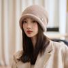 Autumn and Winter Knitted Stacking Hat, Ear Protector, Warm Hat, Fashion Wool Hat Hat for Women, Autumn Winter Versatile Warm Cold Weather Cap