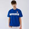 Goxo Woven PockeT T shirT Hook Slice Blue