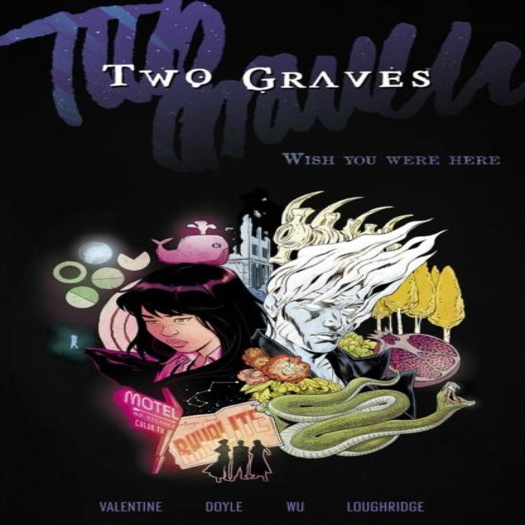Two Graves Volume 1 Wish You Were Here by Genevieve Valentine Paperback Book 9781534325975