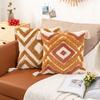 Boho Style Diamond Tufted Backrest Cushion for Case Pillowcase Handmade Throw Pillow Covers for Home Decorative