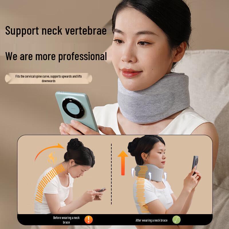 

Hezheng Travel Neck Pillow & Eye Mask Set