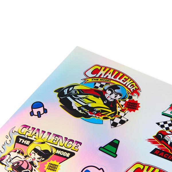 LINE FRIENDS Kart Rider Deco Sticker