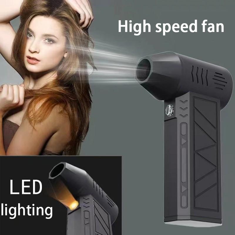 Ventilator Electric Violent Fără Perii 130000 RPM Portabil Colector de Praf Aer 52m/s Camping în Aer Liber Curățare Suflantă Mini de Mână