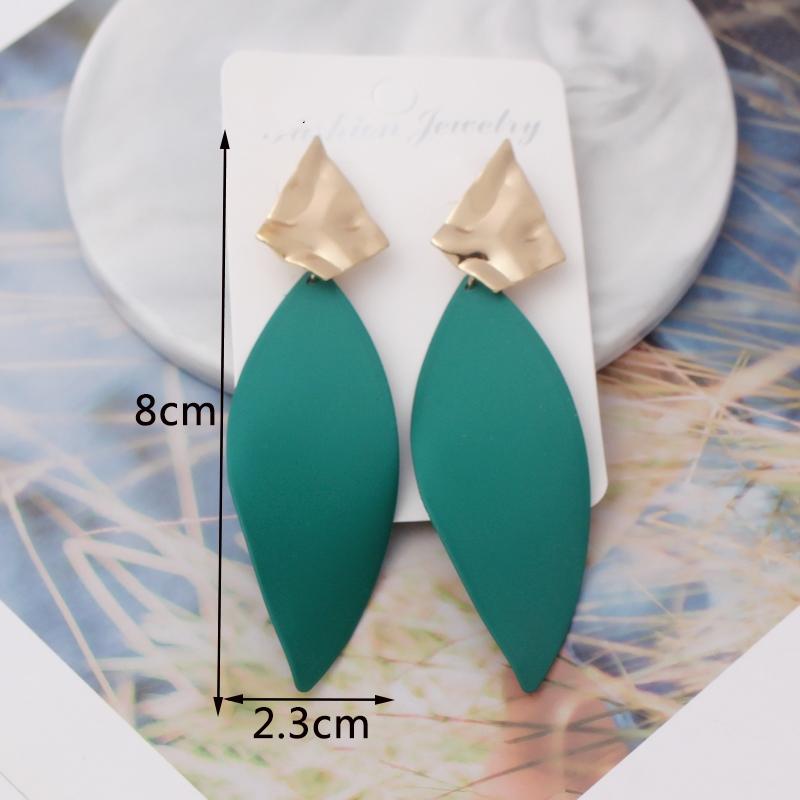 Cercei lungi cu cristale verzi pentru femei, cu pandantive în formă de floare, imitație zirconiu, cercei cu frunze metalice, cadou pentru petrecere