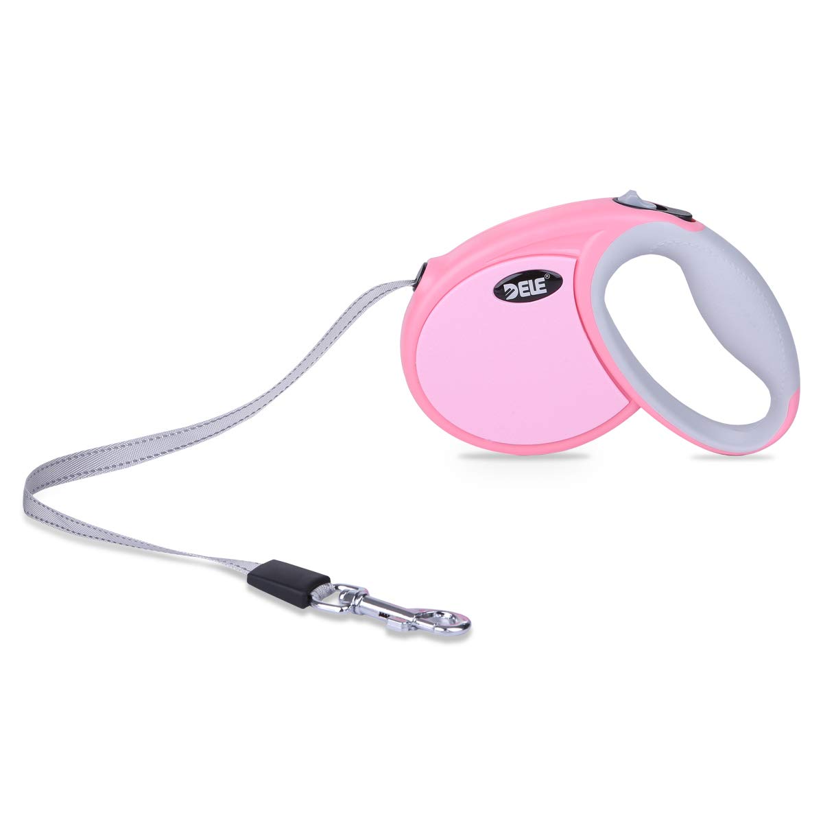 

RUBEUSTAN Retractable Dog Leash for Small Dogs (3m, Pink)