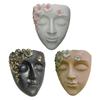 Face Sculpture Wall Planter Figure, Creative Hanging Plant Pot Flowerpot for