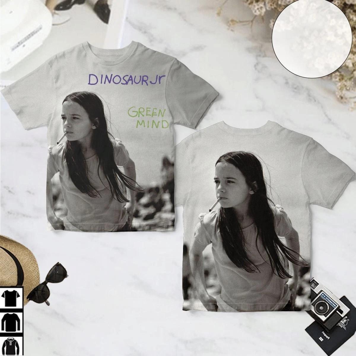 New Popular Dinosaur Jr Green Mind Album Cover 3D Unisex All Size Shirt LW951 XXXL