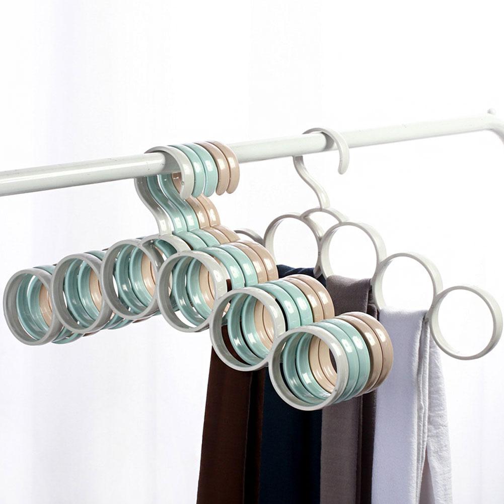 1 pc Scarf Hanger with Non-slip Round Loops
